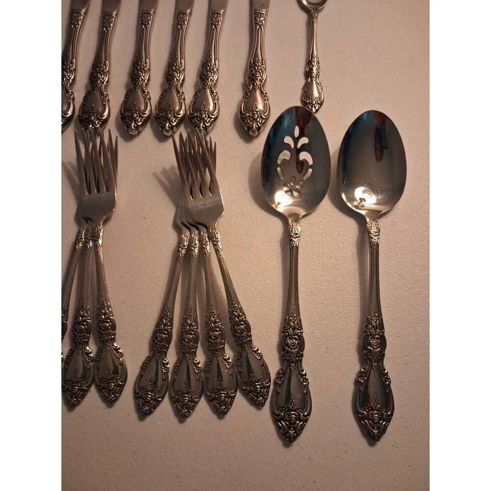 Oneida WORDSWORTH Stainless Steel LOT Flatware Set Silverware 25 Pieces